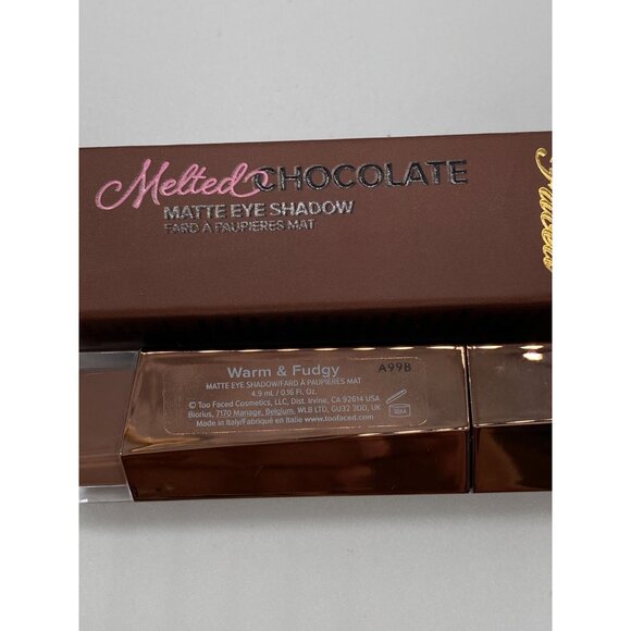 Too Faced Melted Chocolate Matte Eyeshadow - Warm & Fudgy - 0.16 Oz - Picture 8 of 9